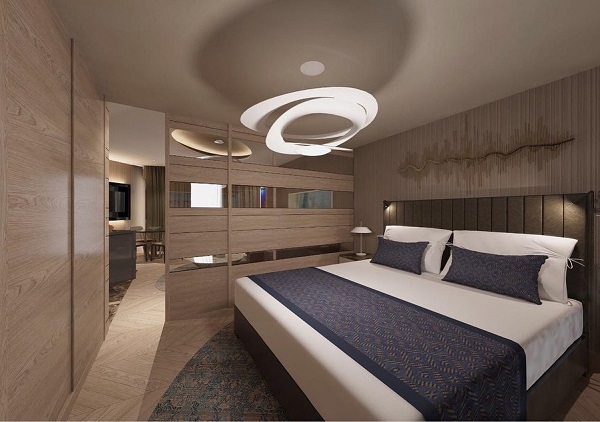 Одна из спален Riviera Imperial Deluxe Hotel & Spa